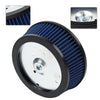 Harley Dyna, Softail, Touring Blue Air Cleaner Filter (1999-2017)