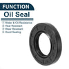 Make Model Oil Seal 26x47x7mm 5Pcs NBR Rubber Rotary Shaft Seal