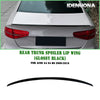 Audi A4 S4 B8 Gloss Black Rear Boot Spoiler Lip (2009-2016)