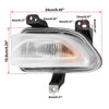 Jeep Renegade (2015-2018) 2 x Front Park Turn Signal Lamp Light