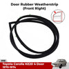 Door Glass Seals Rubber Strips Front RH Fits Toyota Corolla KE20 4-Door 1970-74