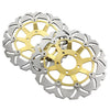 Suzuki SV650S SV650 GSX750F GSX600F 2 x Floating Front Brake Disc Rotors