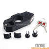 Yamaha Kawasaki BMW Ducati 1.5" Motorcycle Handlebar Grip Lock