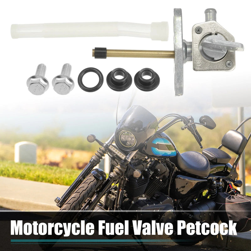Honda CRF100F Motorcycle Fuel Valve Petcock with Male Thread (2008–2011)