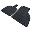 Lamborghini Aventador (2012-2023) - Diamond Black Stitching Leather Floor Mats