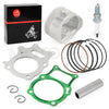 Honda Recon 250 TRX250TE / TM .75mm O.S Engine Top End Piston Gasket Kit (2002–2009)