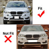 BMW X5 Chrome Right Side Front Bumper Grille Trim (2014-2018)