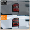 Toyota Land Cruiser Prado Smoked Black Tail Light Cover Trim (2024-2025)
