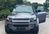 Land Rover Defender 90 110 1x Gloss Black Front Top Light Bar (20-25)