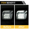 Dodge Ram 1500 2500 3500 Clear Lens 2 x License Plate Lights