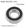 Deep Groove Ball Bearings Z2 15x32x9mm Double Sealed Chrome Steel 4pcs