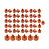 Harley Twin Cam Dyna FXD 52X Engine Topper Screw Bolt Cap Orange