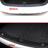 Tesla Model Y PU Rear Bumper Guard Trunk Protector Cover (2020–2023)