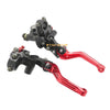 Universal 7/8'' CNC Motorcycle Front Brake Cylinder Clutch Lever Reservoir