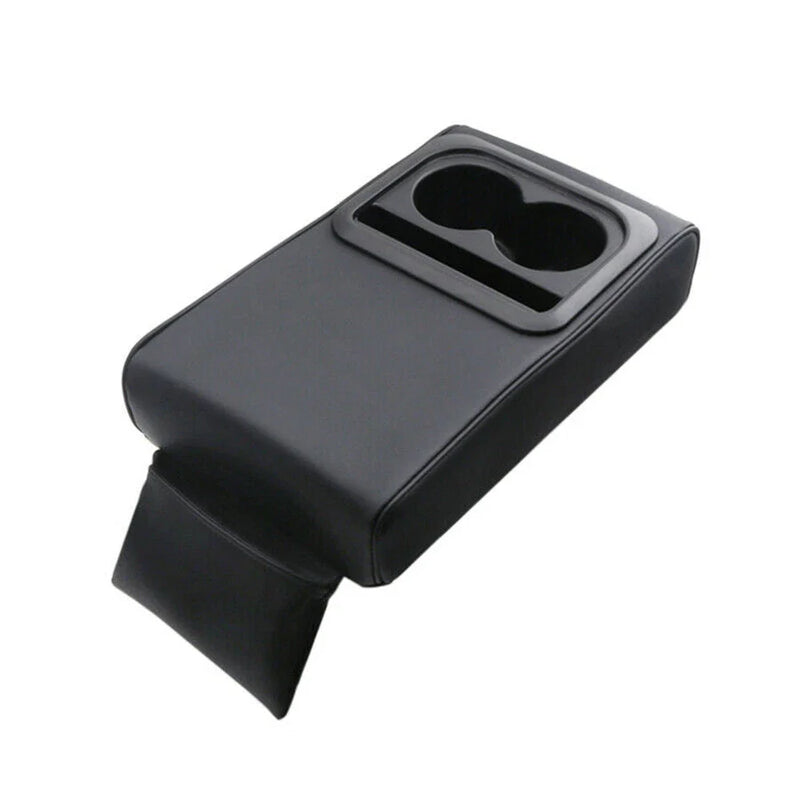 Car Center Console - PU Leather Arm Rest Cushion Pad (Fits Various Models)