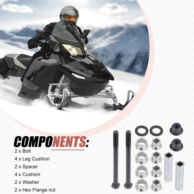 Ski-Doo Grand Touring 1200 / 550F / 600 / 900 Front End Ski Leg Repair Kit (2010-2015)
