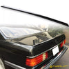 MB S Class W126 Black Boot Lip Spoiler (1981-1991)