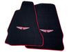 Aston Martin Vantage V8 Convertible 2004-2017 Black Red Trim Floor Mats