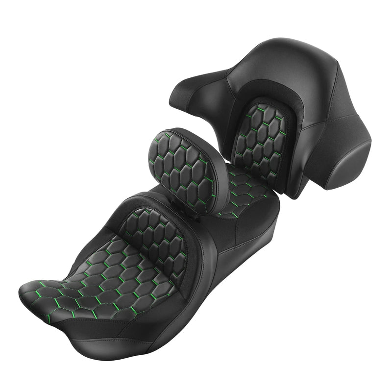 Harley Street Glide Seat & Backrest Pad Hammock (2014-2023)