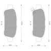 Toyota Tarago ACR30 Rear Disc Brake Pads Set (2000–2006)