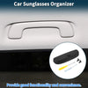 NISSAN Sylphy 2006-2022 Eyeglasses Holder Storage Black Sunglasses Case
