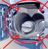 Toyota Hilux 1kd2WD Fuel Tank Filler Shield (2015-2019)