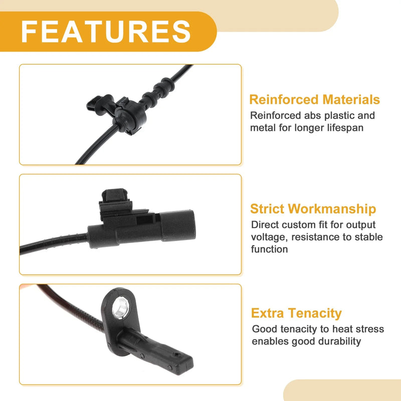 Cadillac XT5 Rear ABS Wheel Speed Sensor (2017 - 2019)
