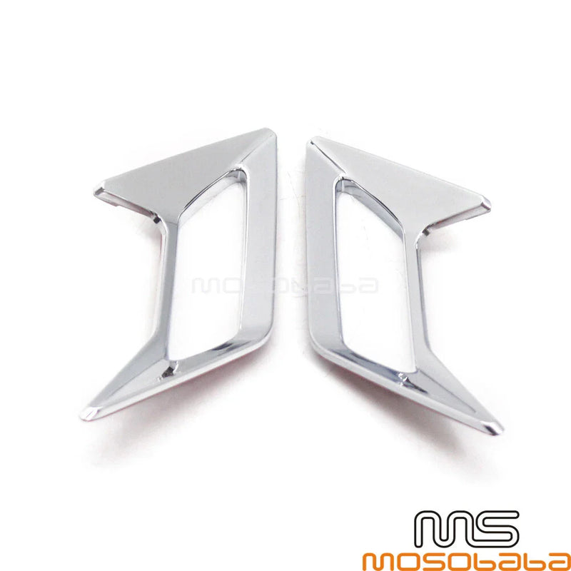 Honda Goldwing DCT Tour Chrome Front Fender Vent Trims (2018-2023)