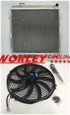 Toyota 4Runner Hilux VZN130 Aluminum Radiator + 16" Fan (1995-2002)