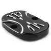 Harley Electra Glide Road King CNC Cut Rear Brake Master Cylinder Cover
