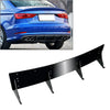 Audi S3 8V Sedan Rear Bumper Diffuser Splitters (2013-2015)