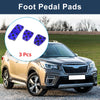 Subaru Forester (2006-2018) Blue 3 x Foot Accelerator Pedal Covers