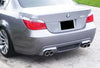 BMW E60 M5 Gloss Black Rear Bumper Diffuser (2003-2010)