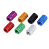 Car Motorcycle Bike Wheel Rim - Red 4 Pcs Aluminum Tire Valve Caps