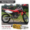 Honda XR100R Heavy Duty Rear Shock Absorber Yellow (1985–2003)