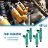 Toyota Camry Fuel Injector 2.4L Green 4 x (2004-2009)