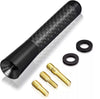 Universal Cars 3" Carbon Fiber Stubby Short Antenna