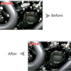 Harley Touring Road Street King Glide Softail Black Engine Bolt Caps Cover