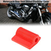 Motorcycle Universal Red Gear Shift Shifter Boot Protector Cover Anti Slip