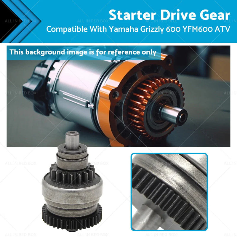 YAMAHA GRIZZLY 600 YFM600 (1998-2001) ATV Starter Drive Gear