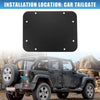 Jeep Wrangler JK Tailgate Vent Spare Tire Carrier Delete Plate (2007-2018)