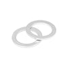 Mazda 20 x M14 Silver Tone Oil Drain Plug Gaskets (1990-2023)