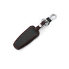 Black Leather Remote Bag 5 Buttons FOB Key Cover Case FFit or Ford Edge Escape