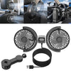 All Vehicles Travel Comfort Accessory USB Car Cooling Fan