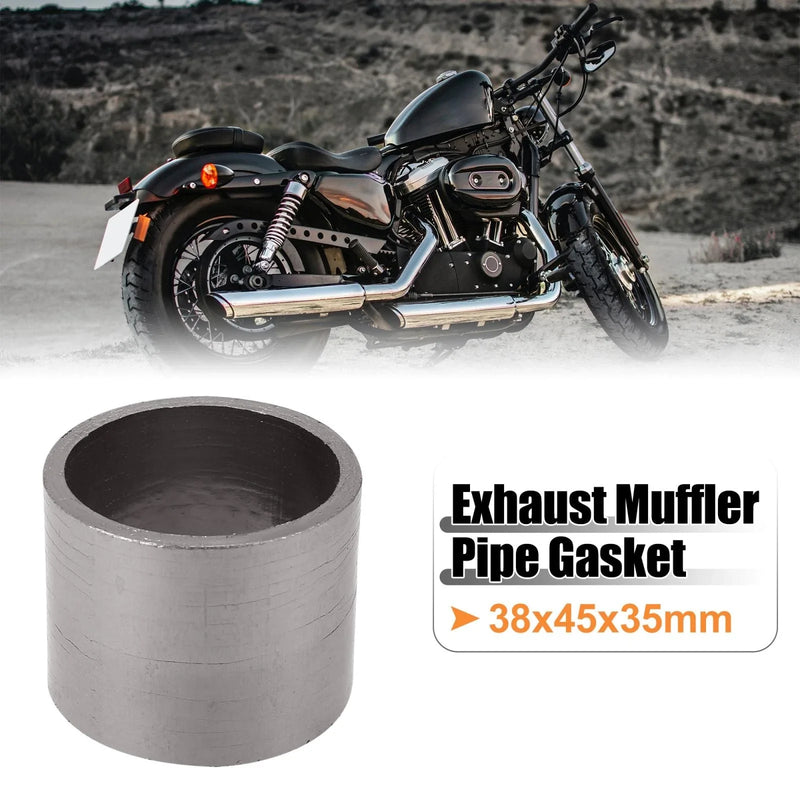 Motorcycle 38mm ID 45mm OD / Exhaust / Gasket Graphite Seal Ring /