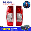 Pair Tail Light Rear Lamp LH+RH Fits Isuzu D-Max Holden Rodeo Ute Truck 2007-11