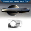 Toyota Camry Silver Tone ABS Exterior Door Handle Cover Trim (2006-2009)
