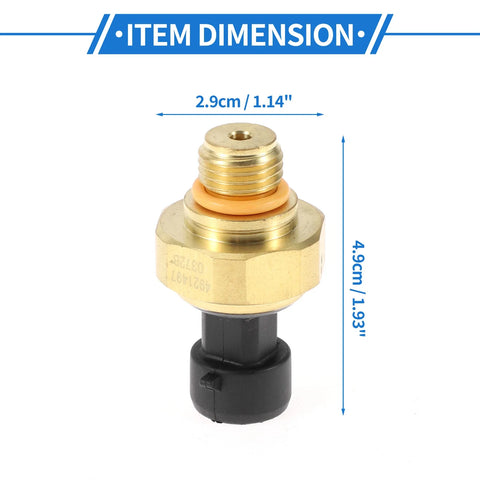Dodge 2500 3500 (1998-2001) Metal Black Engine Oil Pressure Sensor