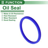 Make Model Oil Seal / 75x85x6mm / Rotary Shaft Seal TPU 5 Pcs