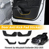 Mitsubishi Outlander Anti Kick Pad Sticker Scratch Protector (2022-2025)